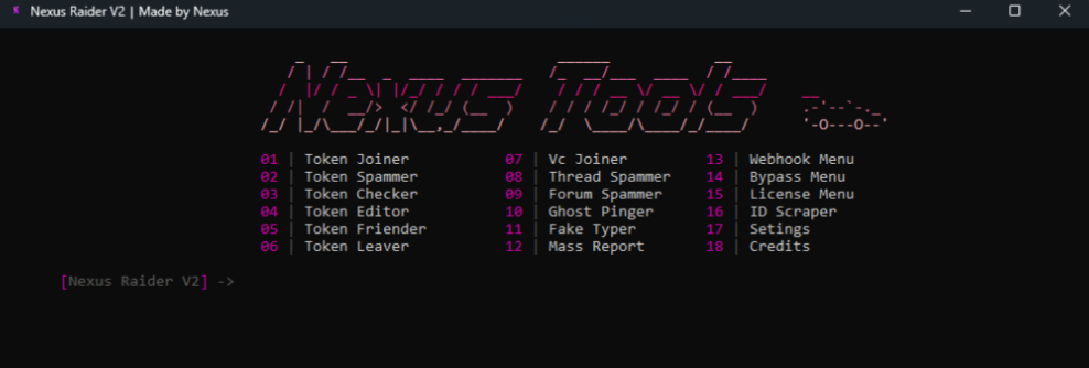 Nexus Raider Software